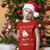 Lucy Santa Claus Ugly Christmas Cotton Short-Sleeved Toddler T-shirt