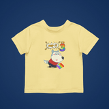 Wolfoo Pop It Birthday 3 Cotton Short-Sleeved Toddler T-shirt