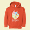 Wolfoo Family In Christmas Ball Long-Sleeved Toddler Hoodie