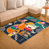 Wolfoo and Friends Learn Alphabet Rectangle Rug