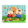 Wolfoo And Pando Play Easter Eggs Wooden Jigsaw Puzzle