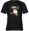 Wolfoo Pop It Birthday 9 Cotton Short-Sleeved Youth T-shirt