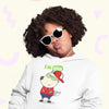 Wolfoo I'm So Cool Cotton Long-Sleeved Toddler Hoodie