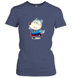 Superhero Wolfoo Cotton Short-Sleeved Women T-shirt