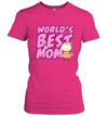 World's Best Mom Cotton Short-Sleeved Women T-shirt