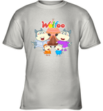 Wolfoo Family Play Tent Cotton Short-Sleeved Youth T-shirt