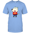 Cheerful Wolfoo Cotton Short-Sleeved Men T-shirt