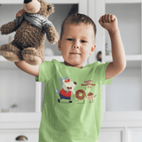 Wolfoo Chocolate Day Cotton Short-Sleeved Toddler T-shirt