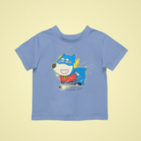 Flash Wolfoo Cotton Short-Sleeved Toddler T-shirt