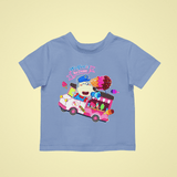 Wolfoo Sells Ice Cream Cotton Short-Sleeved Toddler T-shirt