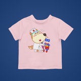 Nurse Lucy Cotton Short-Sleeved Toddler T-shirt