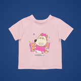 Dancing Lucy Cotton Short-Sleeved Toddler T-shirt