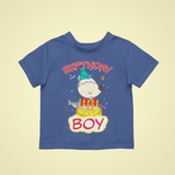 Birthday Boy Wolfoo Cotton Short-Sleeved Toddler T-shirt