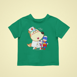 Nurse Lucy Cotton Short-Sleeved Toddler T-shirt