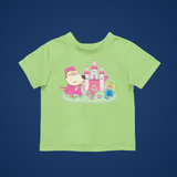 Lucy's Tea Party Cotton Short-Sleeved Toddler T-shirt
