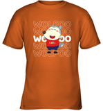 Cheerful Wolfoo Cotton Short-Sleeved Youth T-shirt