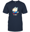 Superhero Wolfoo Cotton Short-Sleeved Men T-shirt