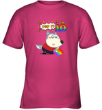 Wolfoo Pop It Birthday 10 Cotton Short-Sleeved Youth T-shirt